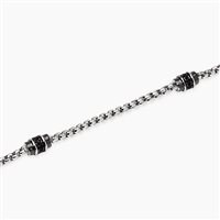 Bracciale Mabina Uomo Thinker in Argento Zircone 534157 MABINA - 534157 MABINA